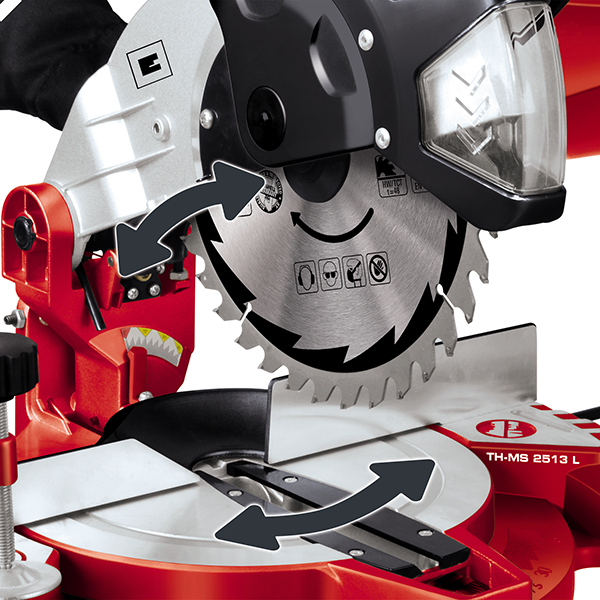 Пила торцовочная Einhell TC-MS 2513 L (4300850)