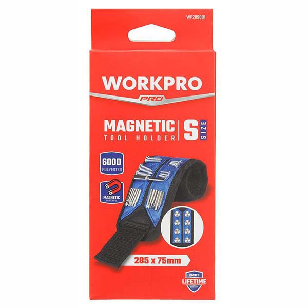 Напульсник WORKPRO 384 х 90 мм с магнитным держателем (WP289001)
