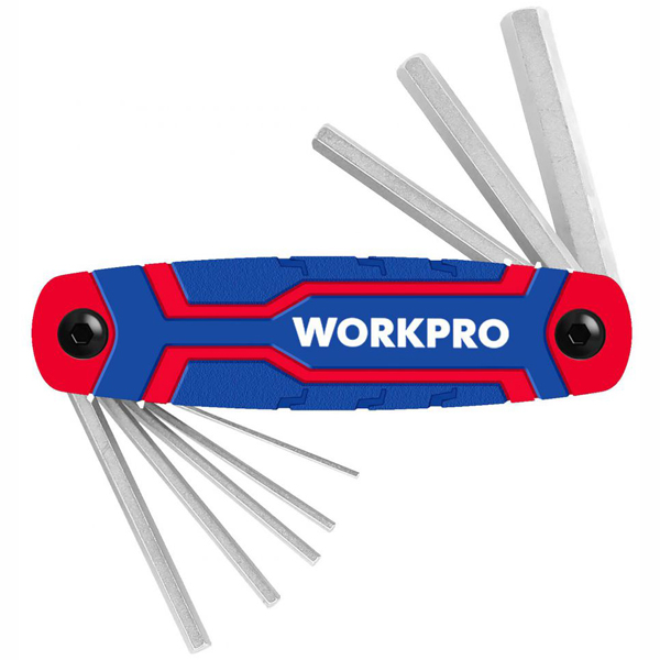 Набор ключей шестигранных WORKPRO 8 шт (WP222019)