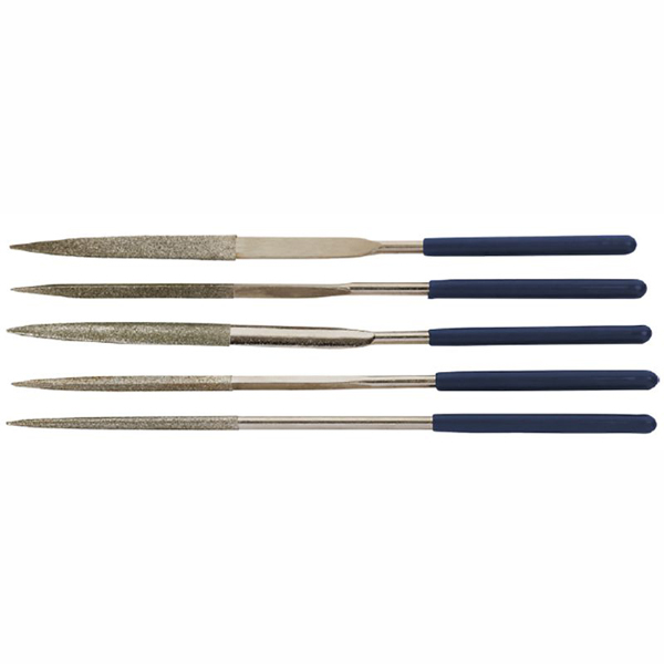 Набор надфилей алмазных WORKPRO 140 мм 5 шт (WP251019)