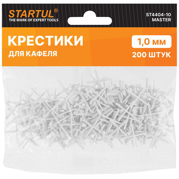 Крестики для плитки STARTUL MASTER 1,0 мм 200 шт (ST4404-10)