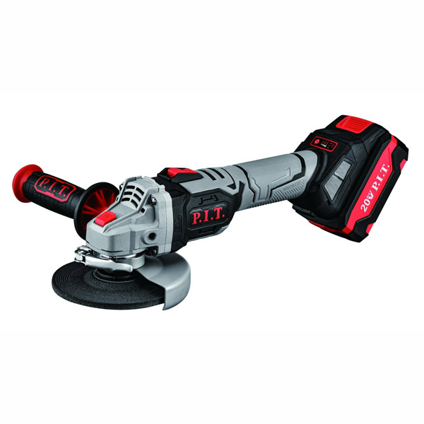 Шлифмашина аккумуляторная угловая P.I.T. PWS20H-125B/1 1 х 4,0 Ач (PWS20H-125B/1)