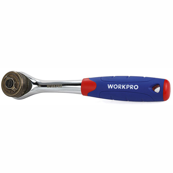 Трещотка с двойным приводом WORKPRO 3/8" 48 зубьев (WP271013)