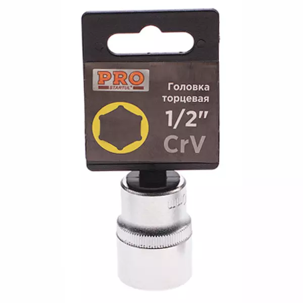 Головка торцевая STARTUL PRO 6-гранная 1/2" 8 мм (PRO-52008)