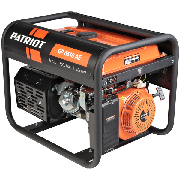 Генератор бензиновый PATRIOT GP 6510AE (474101580)