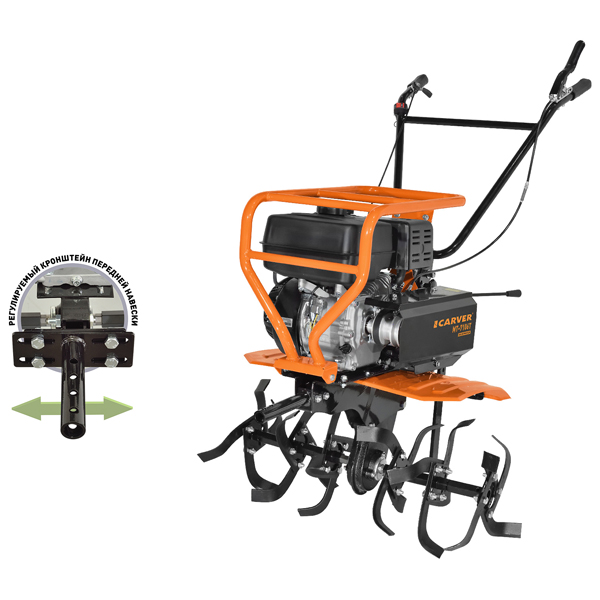 Мотоблок бензиновый CARVER MT-7106T (01.006.00041)