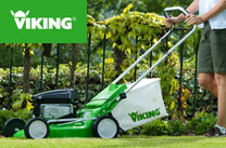 Спецпредложение на газонокосилки и измельчители VIKING!