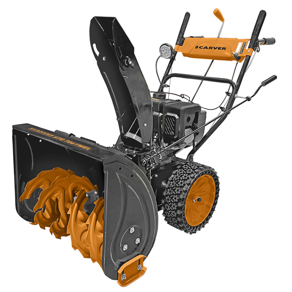 Машина снегоуборочная CARVER STG 7061WEL 7.0 л.с, выброс до 15 м, ковш 61 х 54 см (01.017.00018)