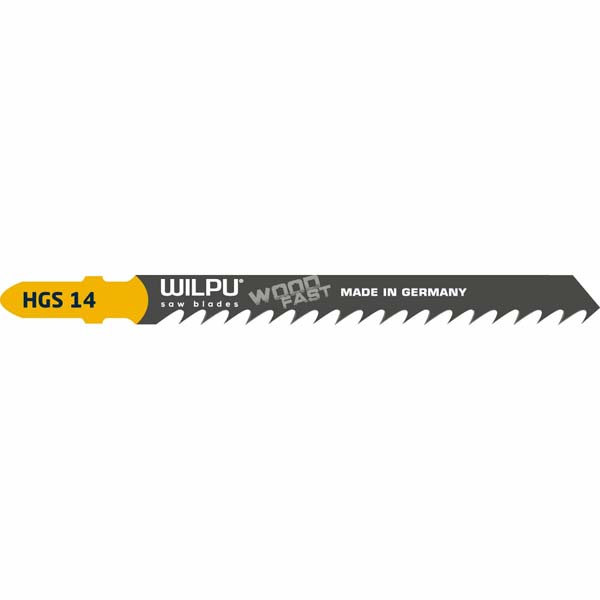 Пилка для электролобзика WILPU HGS 14 T144D по дереву 100/75 мм зуб 4 мм (236000005)
