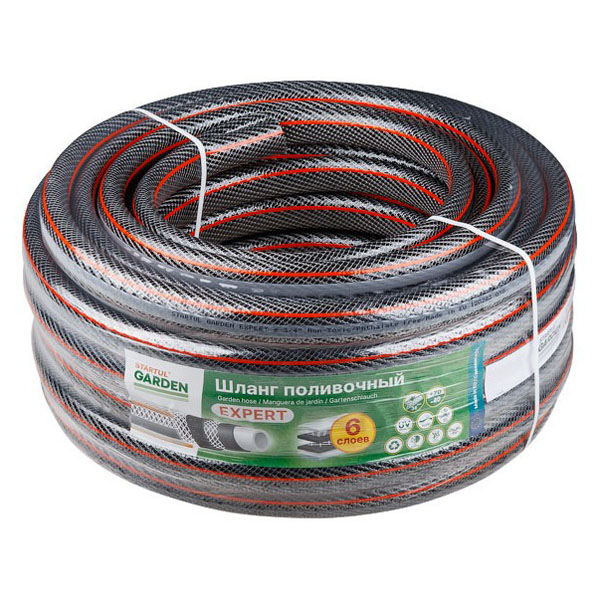 Шланг поливочный STARTUL GARDEN EXPERT 1/2" 25 м (6 слоев) (ST6207-1/2-25)