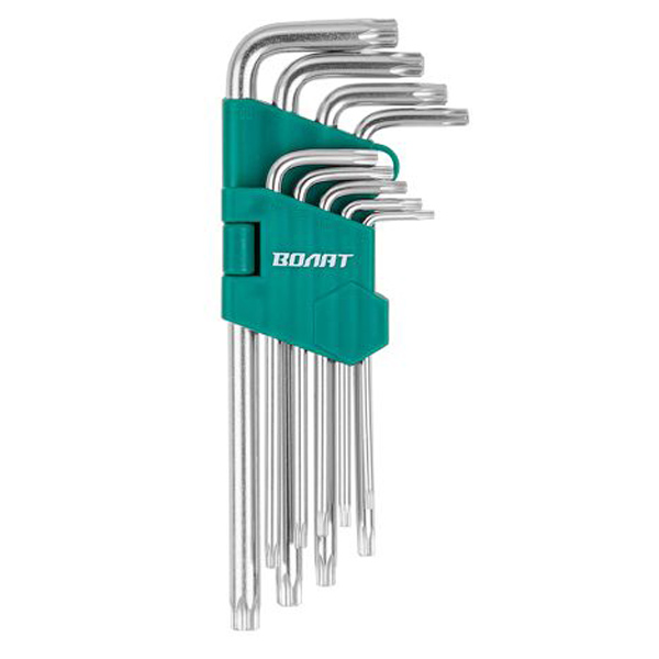 Набор ключей ВОЛАТ Torx T10 - T50 9 шт длинных (11020-09)