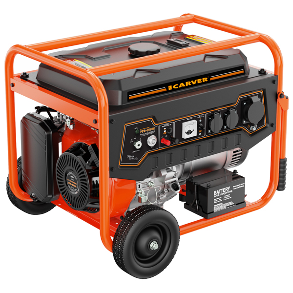 Генератор бензиновый CARVER PPG -9000R (01.020.00079)