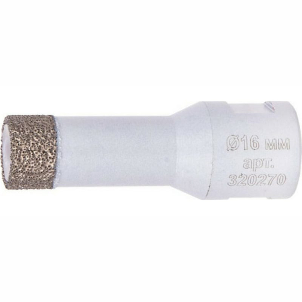 Коронка алмазная DIAM Extra Line V-TECH 16 мм М14 керамогранит (320270)