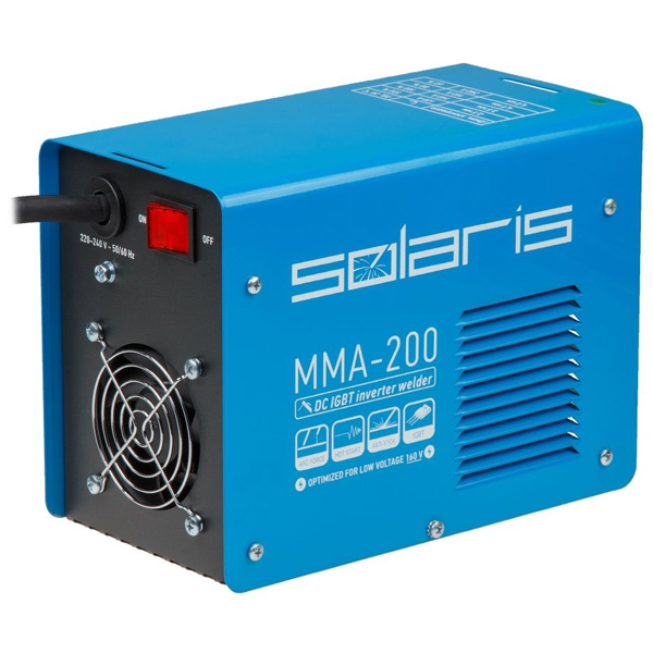 Инвертор сварочный SOLARIS MMA-200 (MMA-200)