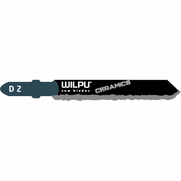 Пилка для электролобзика WILPU D2 T150Riff по керамике 79/54 мм мелкозерновое напыление (288500003)