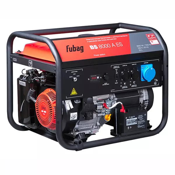 Генератор бензиновый Fubag BS 8000 A ES (641091)