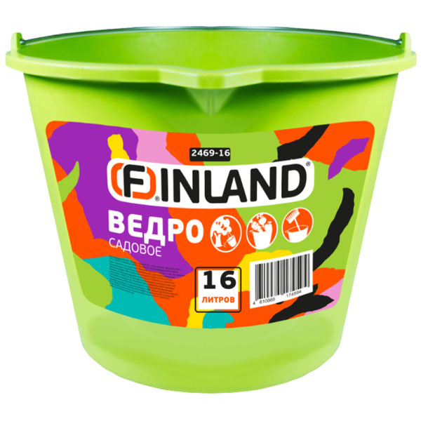 Ведро садовое FINLAND 16 л пластиковое (2469-16)
