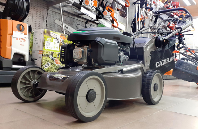 Обзор бензиновой газонокосилки CAIMAN FERRO 47CP