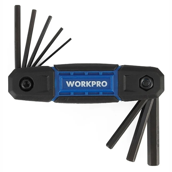 Набор ключей шестигранных WORKPRO синий 8 шт (WP222028)