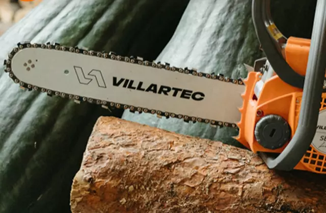 Подарок при покупке бензопилы VILLARTEC