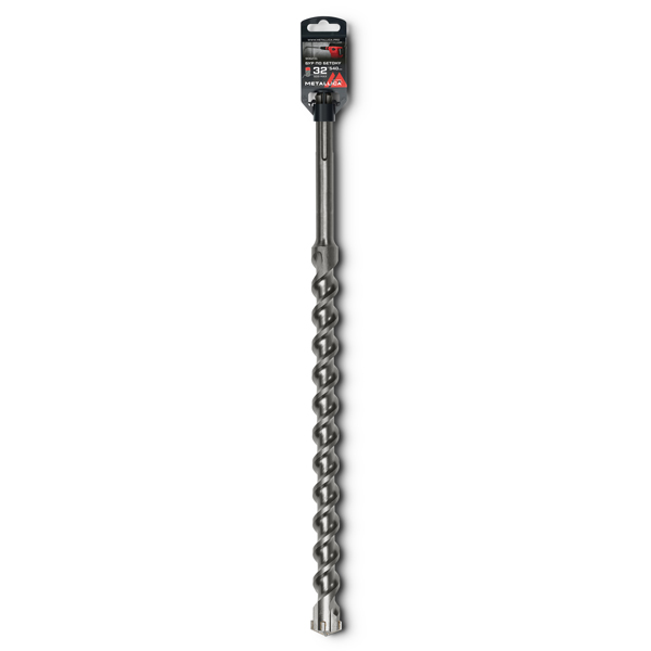 Бур METALLICA Ultra SDS-Max 32 х 540/400 мм, Х-напайка, 2 спирали (906231)