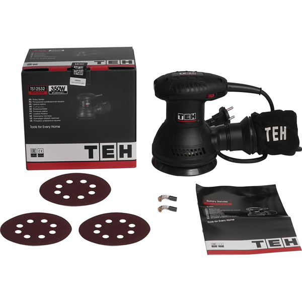 Шлифмашина эксцентриковая TEH TS12532 (TS12532)