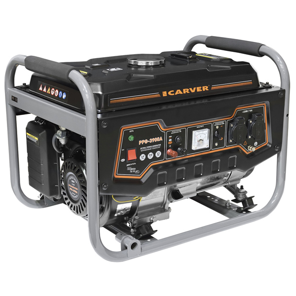 Генератор бензиновый CARVER PPG -3900А (01.020.00012)