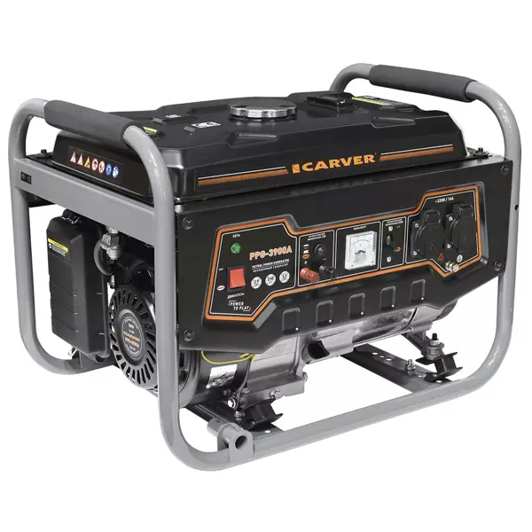 Генератор бензиновый CARVER PPG -3900А (01.020.00012)