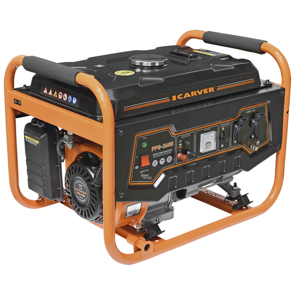 Генератор бензиновый CARVER PPG -3600 (01.020.00003)