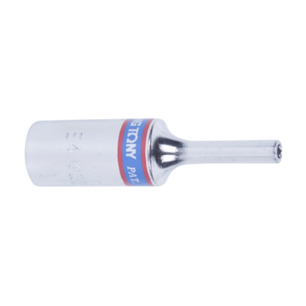 Головка торцевая KING TONY глубокая TORX E-стандарт 3/8" E4 (327504M)