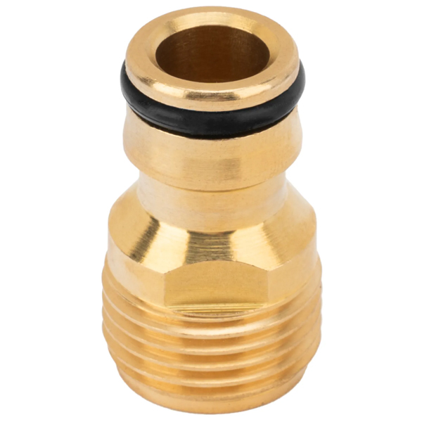 Адаптер латунный PALISAD 1/2" с внешней резьбой (66272)