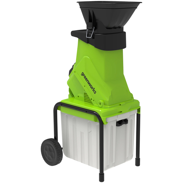 Измельчитель садовый Greenworks GACSB с контейнером (2206707)