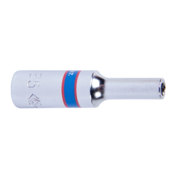 Головка торцевая KING TONY глубокая TORX E-стандарт 1/4" E5 (227505M)