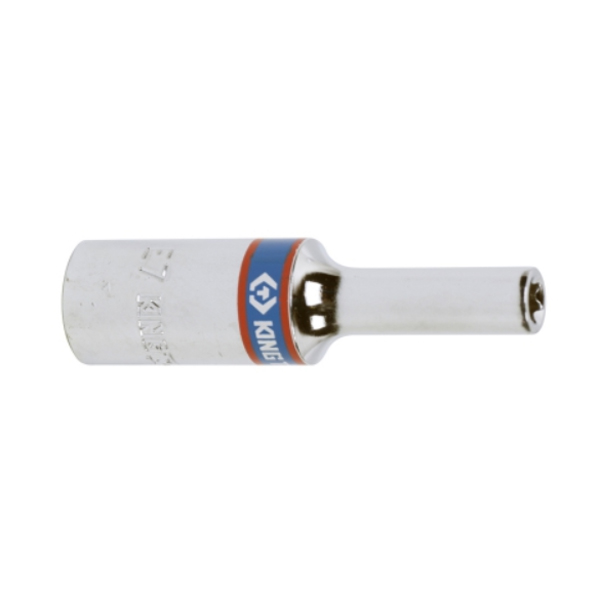 Головка торцевая KING TONY глубокая TORX E-стандарт 3/8" E7 (327507M)
