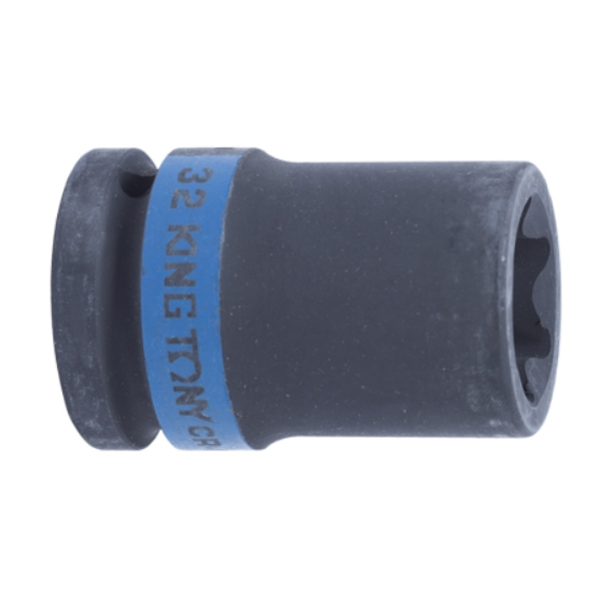 Головка торцевая KING TONY ударная TORX E-стандарт 3/4" E32 (657532M)
