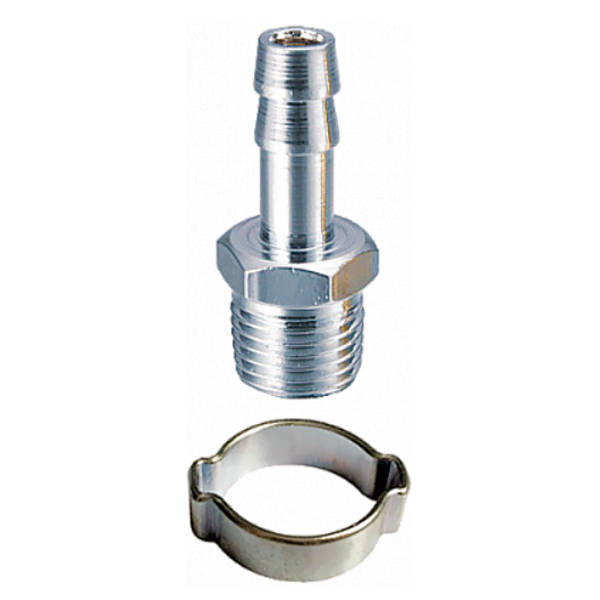 Переходник Fubag 1/4"M - елочка 8 мм с обжимным кольцом 8 х 13 мм (180261)