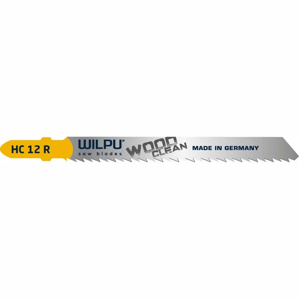 Пилка для электролобзика WILPU HC 12 R T101BR по дереву 100/75 мм зуб 2,5 мм (211400005)