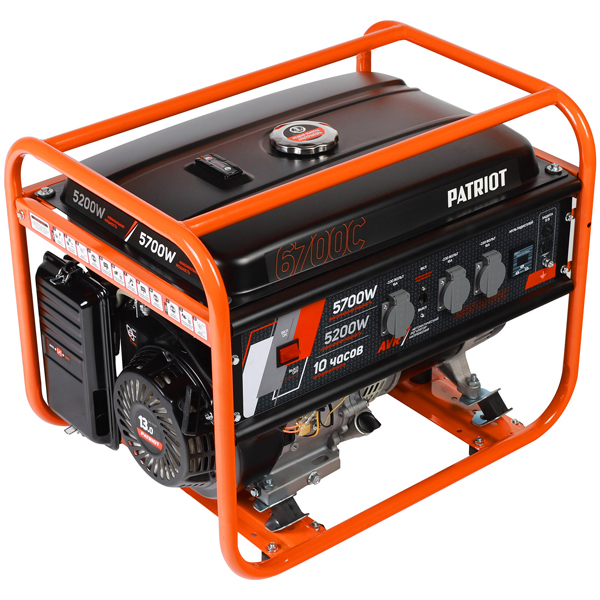 Генератор бензиновый PATRIOT GRS 6700C (476102105)