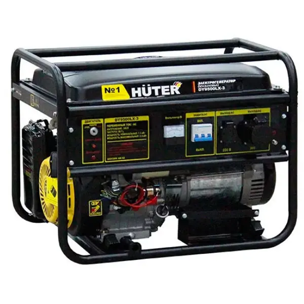 Генератор бензиновый HUTER DY9500LX-3 PRO (64/1/77)