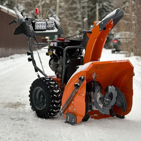 Машина снегоуборочная ZimAni ST324DLE PRO 9 л.с., выброс до 18 м, ковш 58,5 х 61 см (ST324)