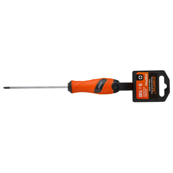 Отвертка STARTUL MASTER PH0 х 100 мм (ST3055-010)