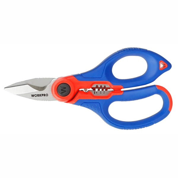 Ножницы электрика WORKPRO 167 мм (WP294003)