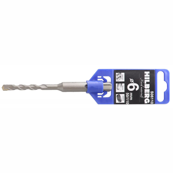 Бур HILBERG SDS-plus 6,0 х 110 мм (S06110)
