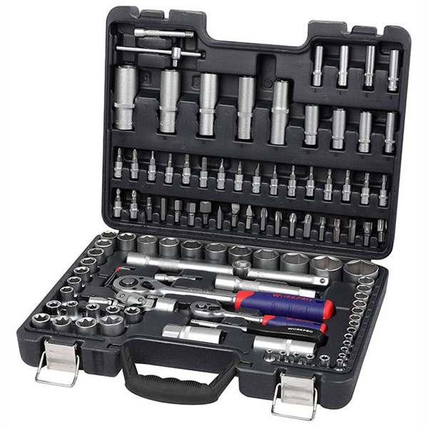 Набор инструмента WORKPRO 1/4" 1/2" 108 предметов (WP202535)