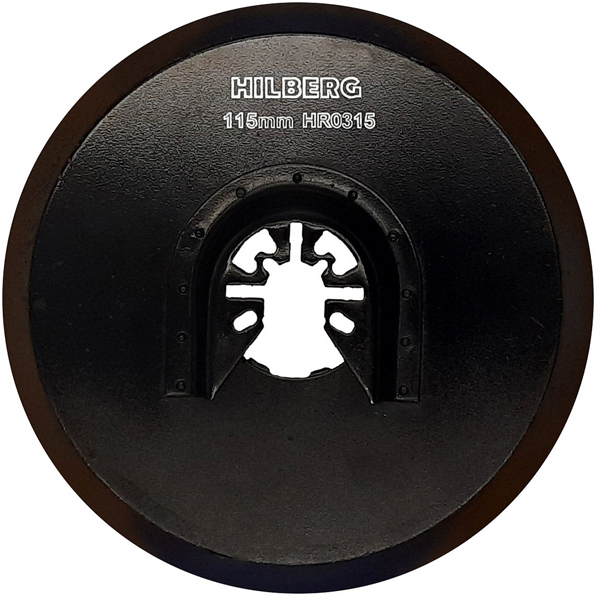 Держатель шлифовальных листов HILBERG Round Pad 115 мм на липучке (HR0315)