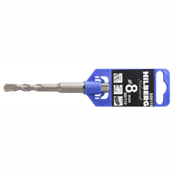 Бур HILBERG SDS-plus 8,0 х 110 мм (S08110)