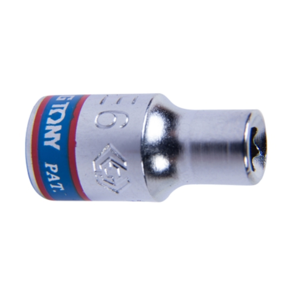 Головка торцевая KING TONY TORX E-стандарт 1/4" E6 (237506M)