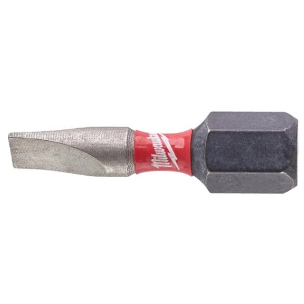 Бита Milwaukee SHOCKWAVE SL0,6 х 4,5 25 мм ударная 2 шт (4932430901)