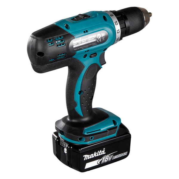 Дрель аккумуляторная Makita DDF 453SY X5 1 х 1,5 Ач (DDF453SYX5)