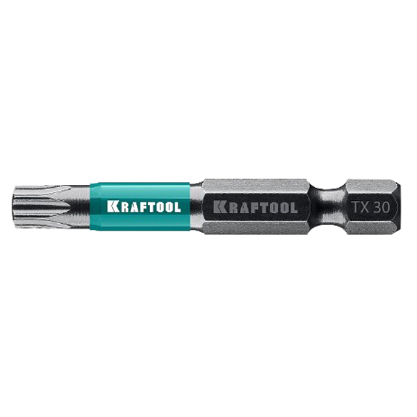 Бита KRAFTOOL OPTIMUM T30 х 50 мм (26126-30-50-10)